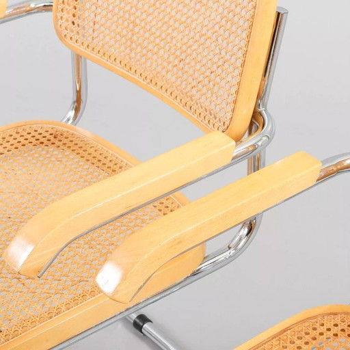 Cesca B64 stoel, naar ontwerp van Marcel Breuer, Italië, jaren 80