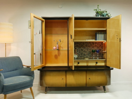 Image 1 of Credenza vintage con bancone bar, anni '50, Germania