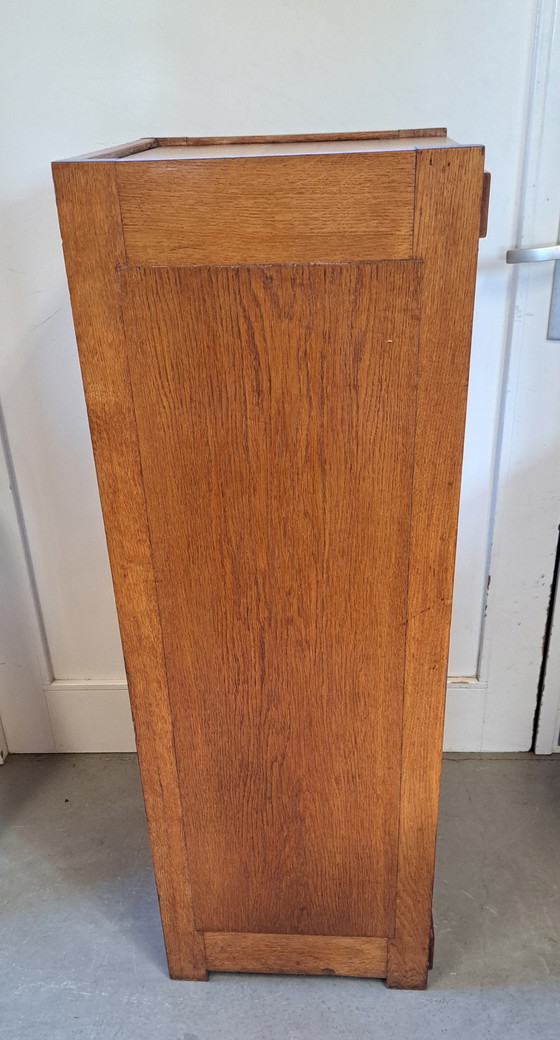 Art Deco filing cabinet – Metal, Wood (photo 4 of 8)