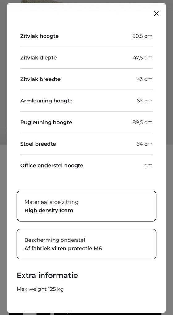 Image 1 of Moods Milano dining table chair 6x be handsome nature 01 Iras 360 anodic