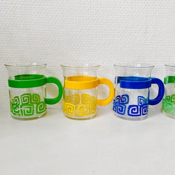 Image 1 of Set of Vintage Tea Glasses Randwyck Maastricht