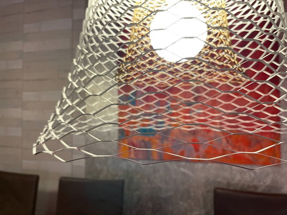 Image 1 of Lampe à Suspension Gispen Or Blanc