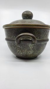 Image 1 of Sopera de sopa La Grange Aux Potiers de Madeleine y René de Valence Cerámica francesa Circa 1950