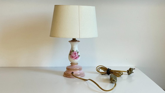 Image 1 of Italiaanse keramische lamp "Florentijns"