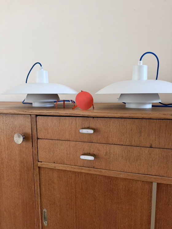 Image 1 of Set vintage di 2 lampade Louis Poulsen PH4/3 - Poul Henningsen - PH4
