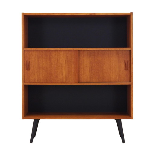 Teak bookcase, Danish design, 1970s, manufacturer: Clausen & Søn
