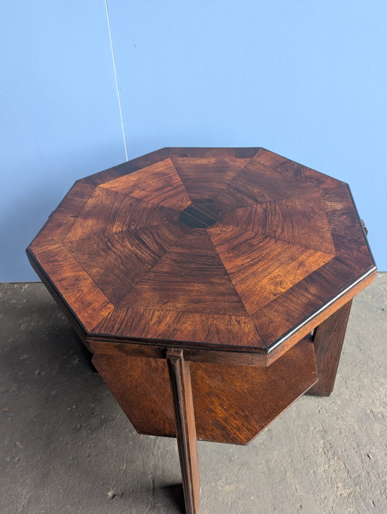 Sidetable Art Deco/ Amsterdamse School – Bijzettafels, Wood (photo 12 of 13)