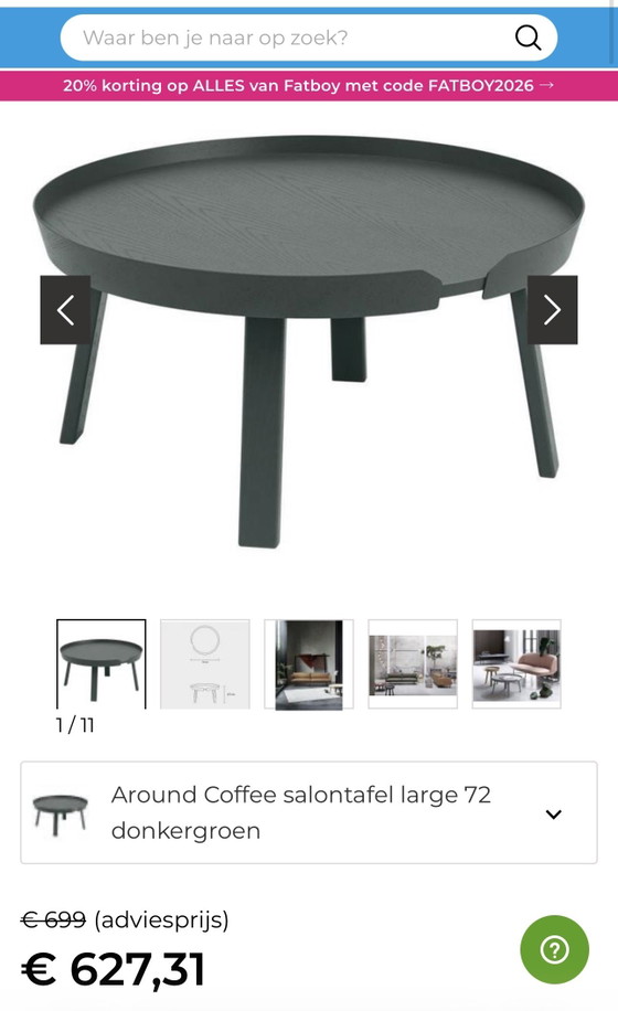 Image 1 of Muuto Around Coffee salontafel large