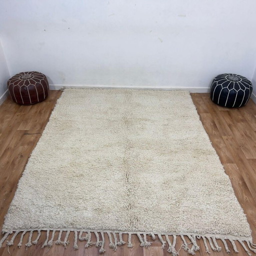 Natural Wool Moroccan Berber Carpet 250cmx200cm – vloerkleden en tapijten (photo 2 of 7)