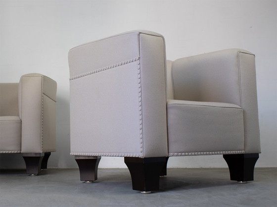 Image 1 of Wittmann Palais Stoclet 2x Armchairs design Josef Hofman