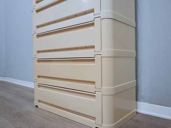 Image 1 of Kartell 4963 modular storage system by Olaf Von Bohr 1970s