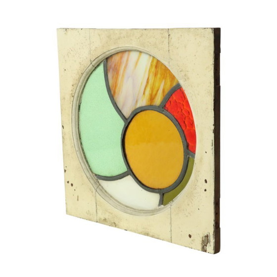 Image 1 of Colorful Stained Glass Panel