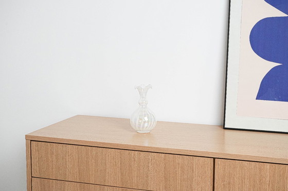 Image 1 of Glass vase, Italian design, 1960s, made in Italy