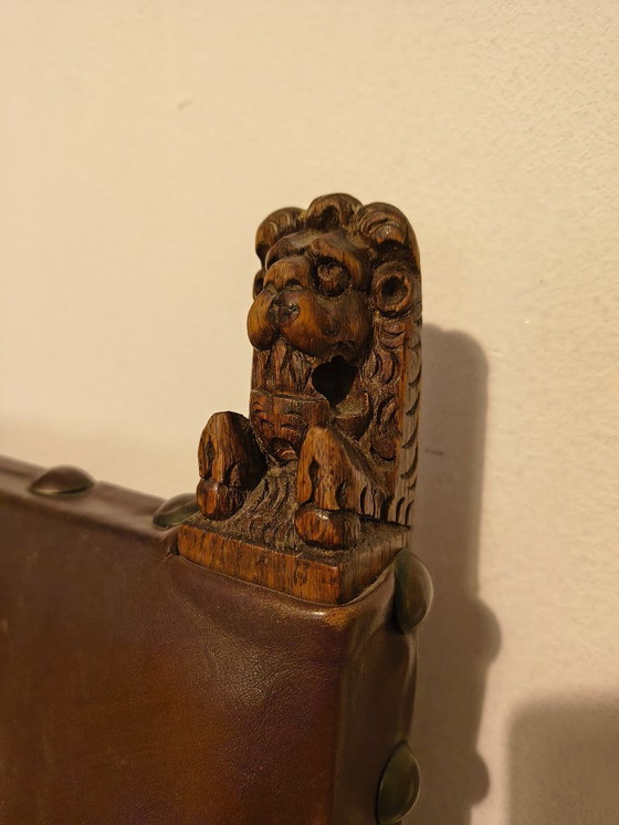 Image 1 of Chaise de château ancienne du XIXe siècle