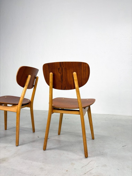 Set 'SB11' Dining chairs by Cees Braakman for Pastoe – Wood (photo 17 of 19)
