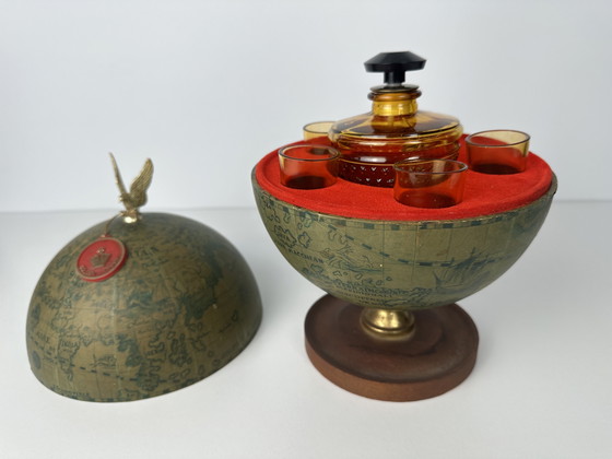 Image 1 of Vintage globe minibar