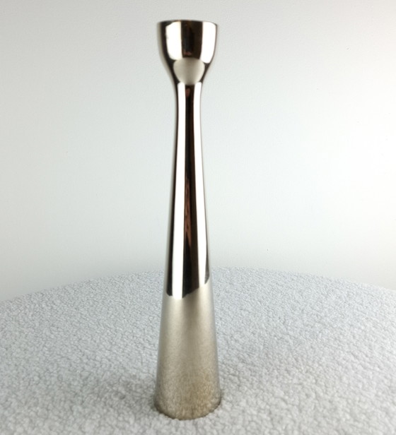 Image 1 of Candeliere vintage in cromo, design moderno di metà secolo, anni '70