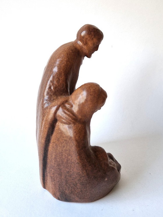 Image 1 of Statua in terracotta della Sacra Famiglia