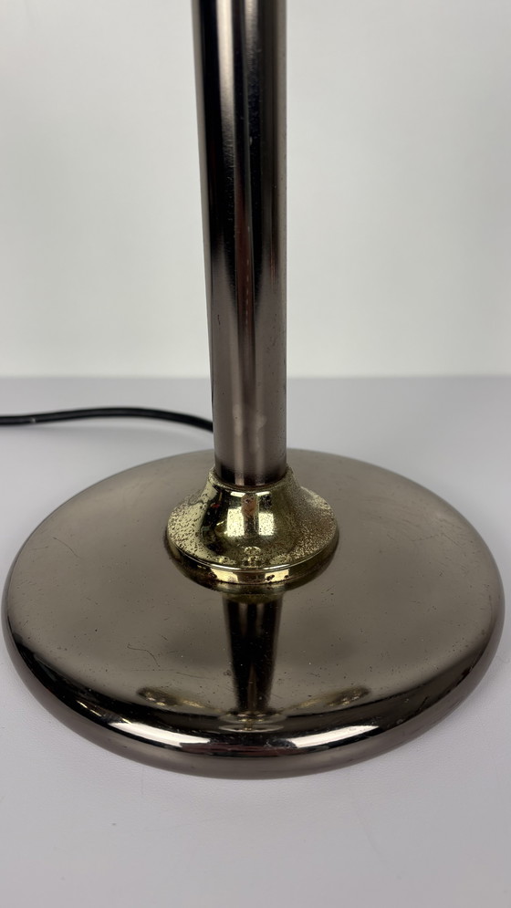 Image 1 of Lampe boule vintage originale en laiton, modèle Lengefeld