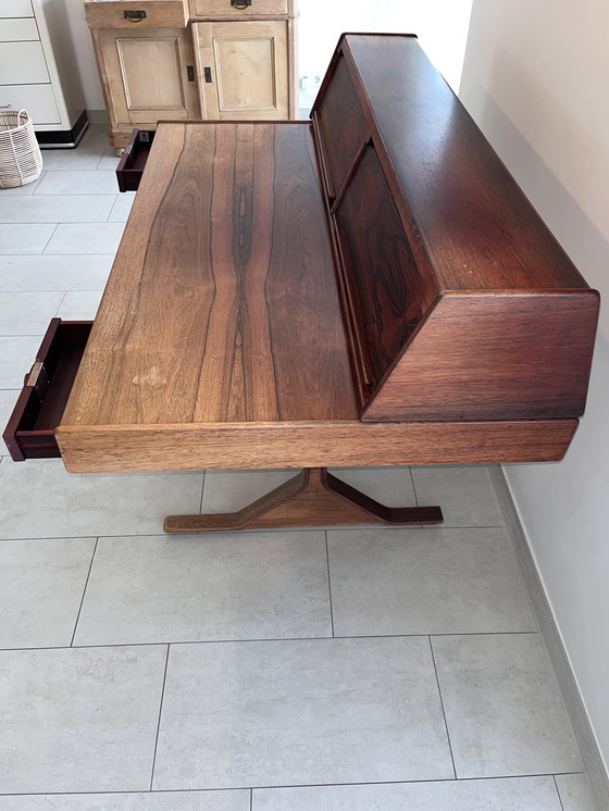 Image 1 of Gianfranco Frattini - Modell 530 Schreibtisch für Bernini, ca. 1957 (mit Stempel & Label)