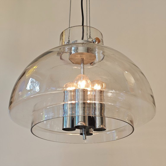 Image 1 of Suspension vintage en verrerie de Limbourg