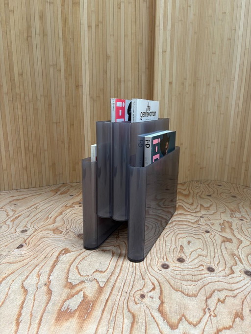Kartell Giotto Stoppino Magazine Holder – tijdschriftenrek, Plexiglass