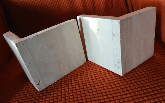 Image 1 of Fermalibri in travertino