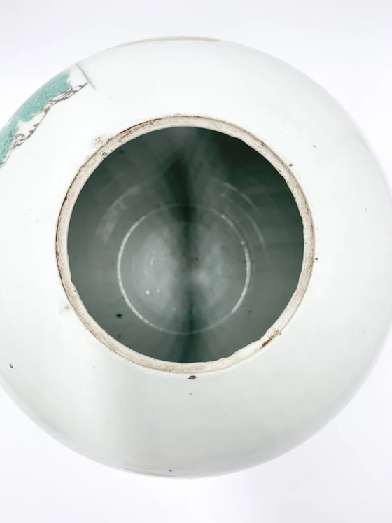 Vaso in porcellana cinese dipinto a mano dei primi del '900 – Vasi (photo 6 of 10)