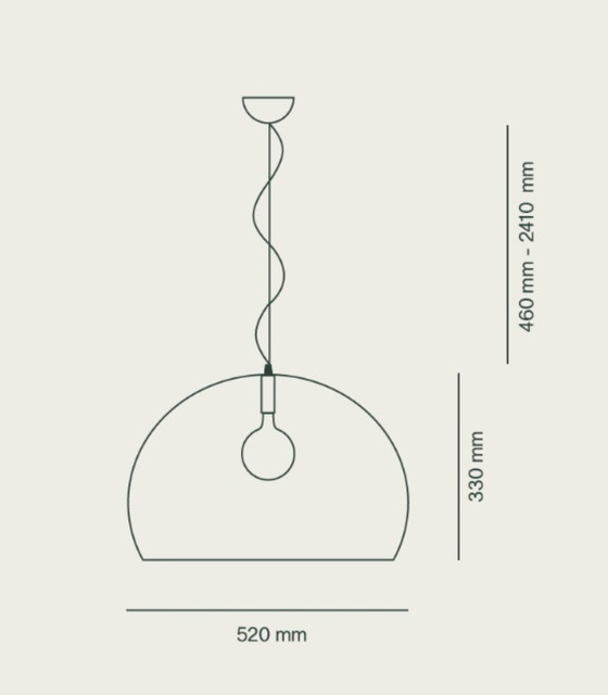 Image 1 of KARTELL FL/Y Pendant light by Ferruccio Laviani, 2002