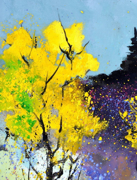 Image 1 of Two yellow trees