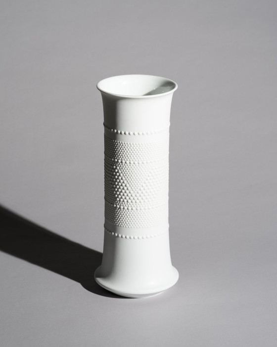 Image 1 of Rosenthal Studio-Line Porcelain Vase “3050/34” Tapio Wirkkala, 1966 Matte White