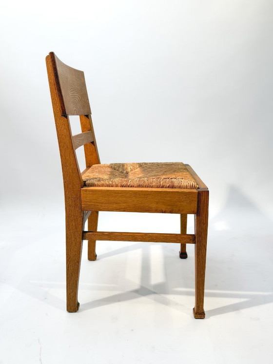 Image 1 of Set di 4 sedie in stile Art Déco/Modernismo olandese