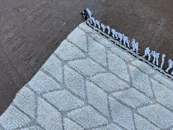 Image 1 of Alfombra de lana pura hecha a mano, artesanía tradicional, tamaño 250 x 150 cm.