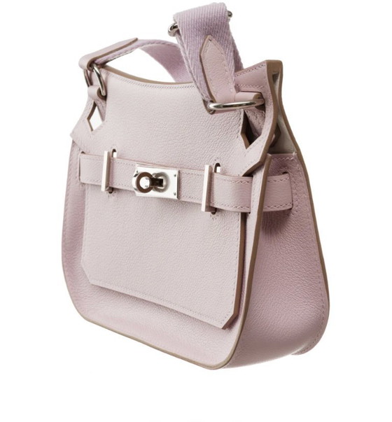 Image 1 of Borsa HERMES Jypsiere in cuoio viola - 103498
