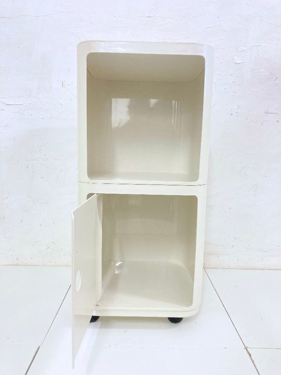 Image 1 of Dubbele Componibili Plastic Container Ontwerp Anna Castelli Ferrieri Kartell