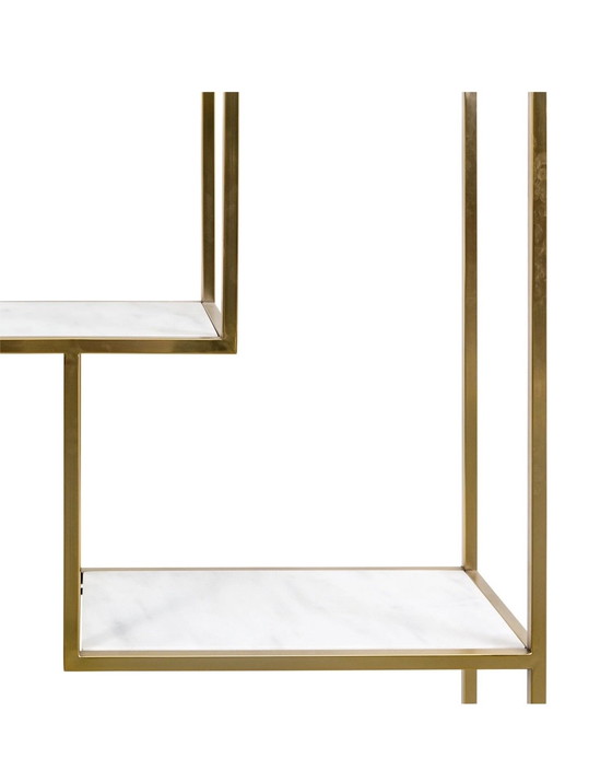 Image 1 of Appendiabiti da parete in oro bianco/marmo rosa oro