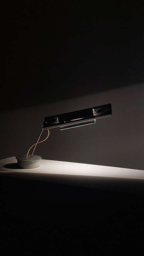 Image 1 of Minimalist vintage wall lamp Ingo Maurer Wandering Finger Designer Metal