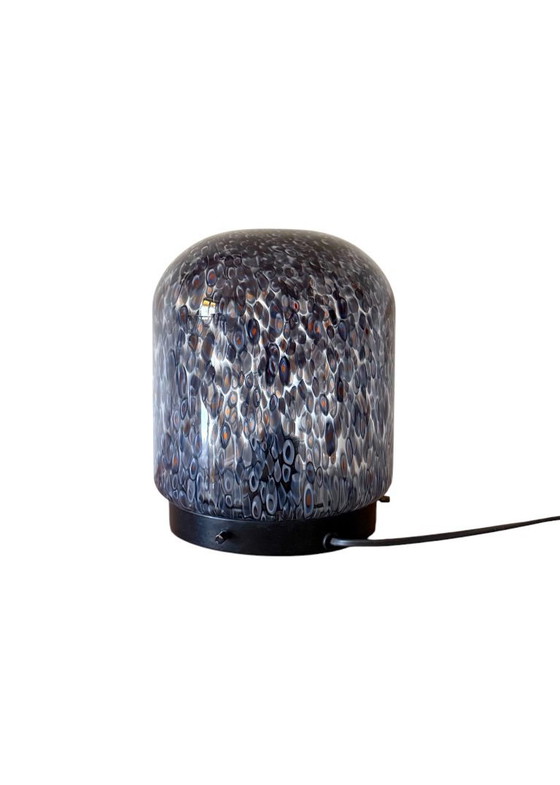 Image 1 of Gae Aulenti, lámpara de mesa de vidrio soplado 'Neverrino', Vetreria Vistosi Italia años 70