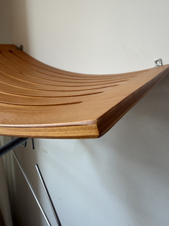 Image 1 of Set van twee vintage Ikea Sväng kapstokplanken 