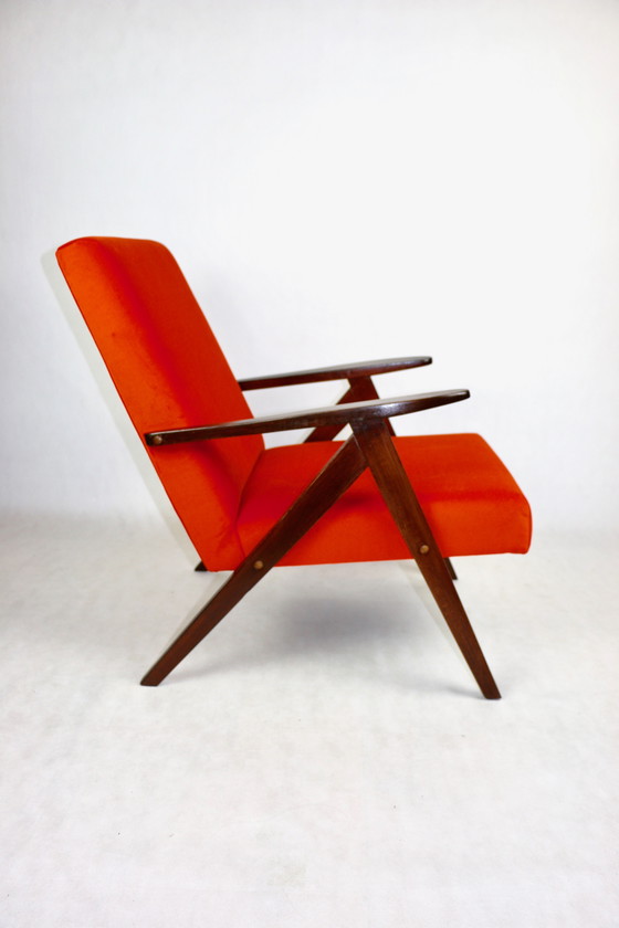 Image 1 of Vintage Orange Var B-310 Armchair, 1970S - Set Of 2 Armchairs