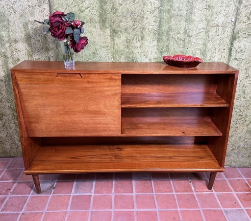 Mid century retro vintage teak dressoir 1960