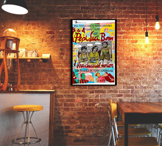 Image 1 of Pepi, Luci, Bom en andere meisjes van de Heap - Filmcultus van Almodóvar - Poster 50 × 70 cm