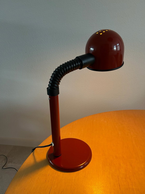 Alda Zweden vintage bureaulamp, Bureaulampen, Metaal, Kunststof, Zwart (foto 5 van 7)