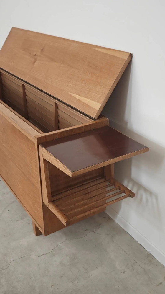 Storage chest for blankets or toys bar by Dyha Czech Republic 60, Storage cabinet, Wood, Mid Century Modern (photo 13 of 40)
