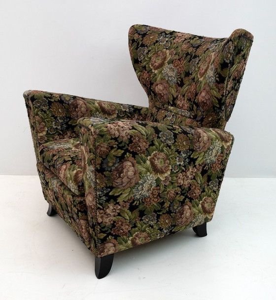 Image 1 of Fauteuil italien Art déco Gugliemo Ulrich, années 1940
