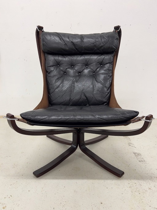 Falcon stoel van Vatne Møbler, Noorwegen, jaren 70.