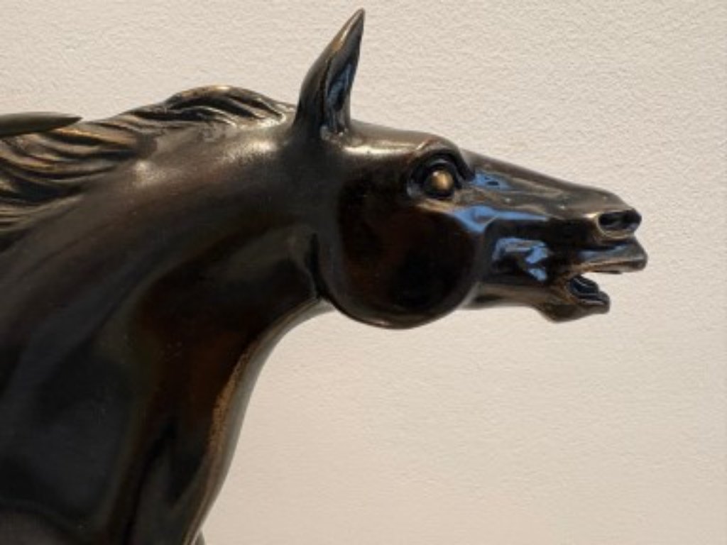 Iconic Art Deco Sculpture Amazon on Horseback | €2,175 | Whoppah