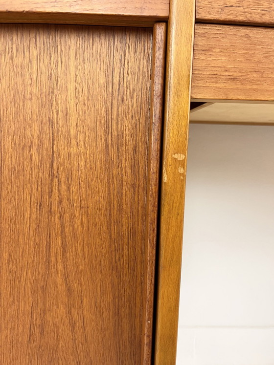 Swedish vintage teak veneer bookcases – Shelving unit (photo 20 of 25)