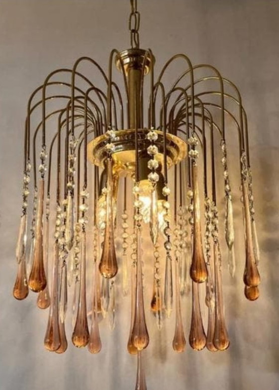 Image 1 of Splendido lampadario in vetro di Murano