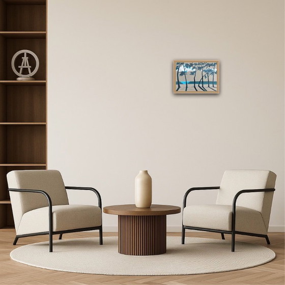 Image 1 of Ink on tinted paper.  Format 30x21cm.